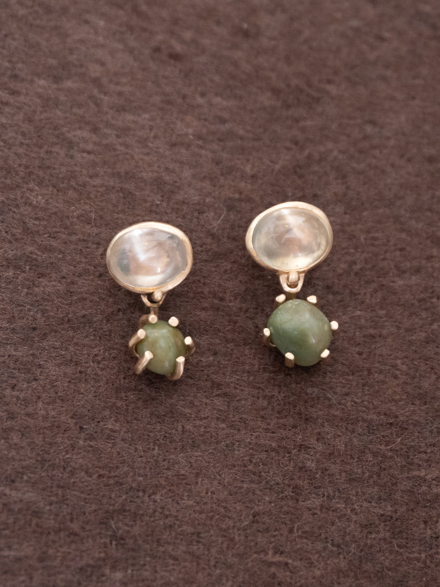 Moonstone Rock Collection Earrings