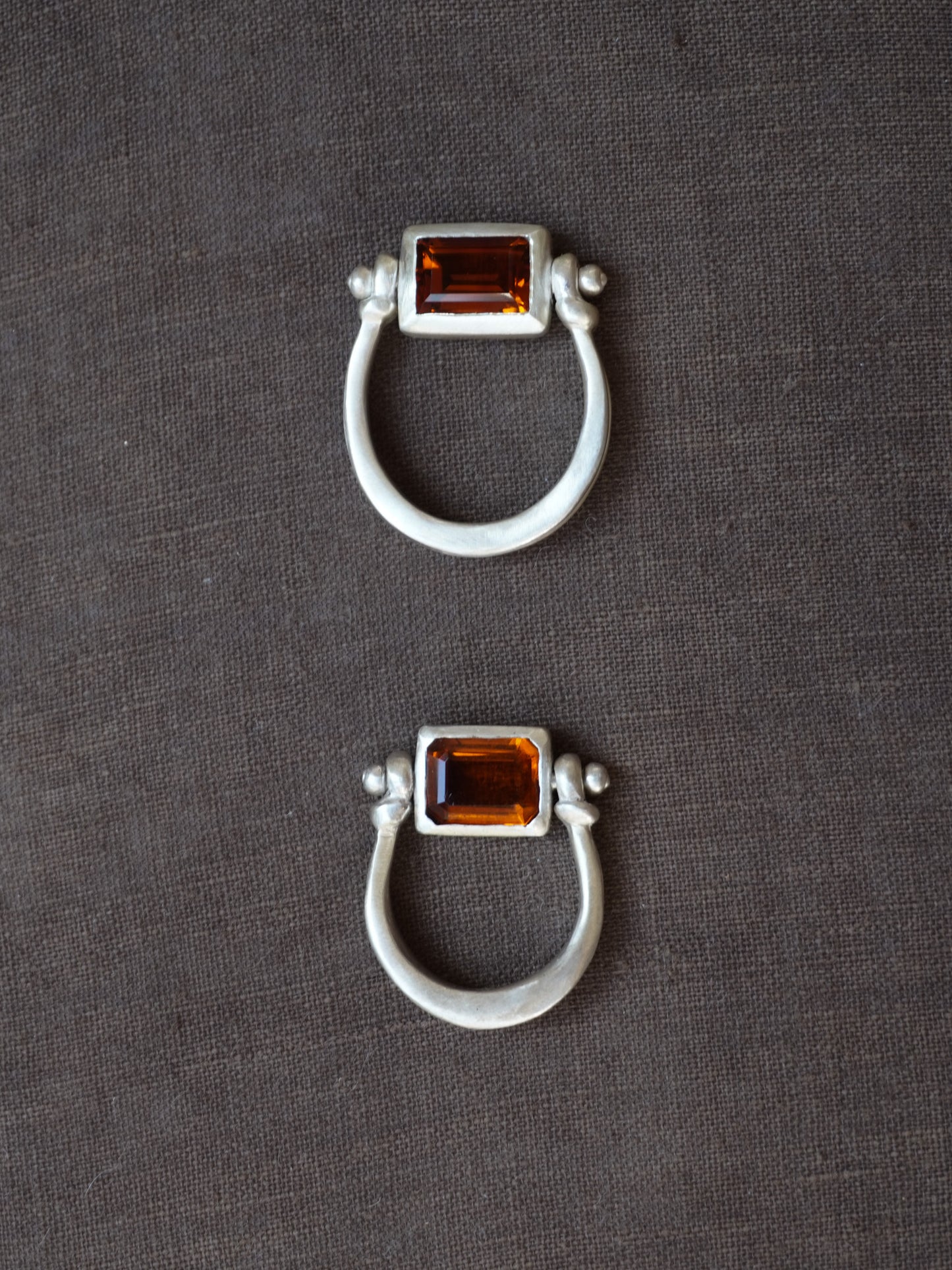 Sling Ring - Madeira Citrine