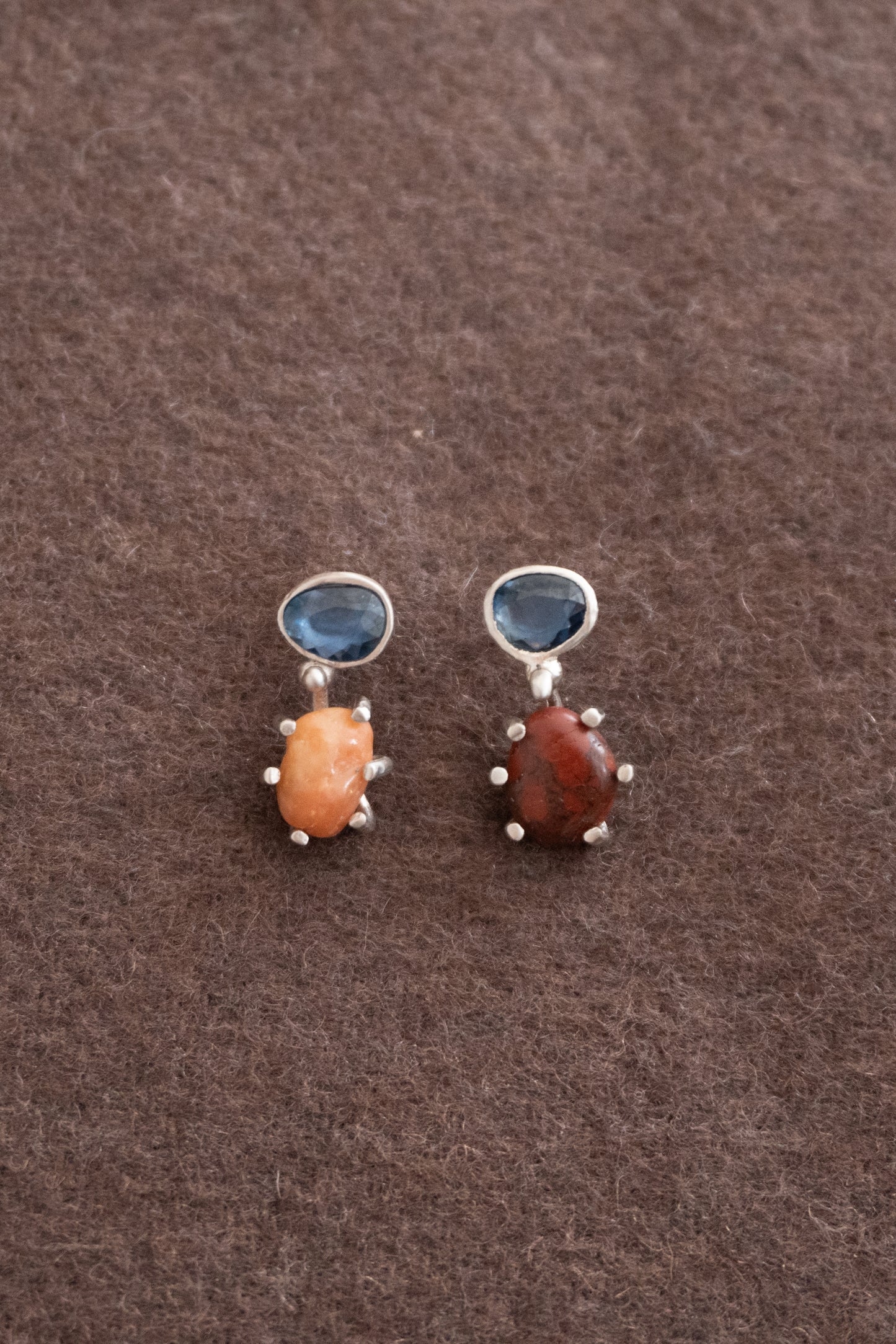 Sapphire Rock Collection Earrings